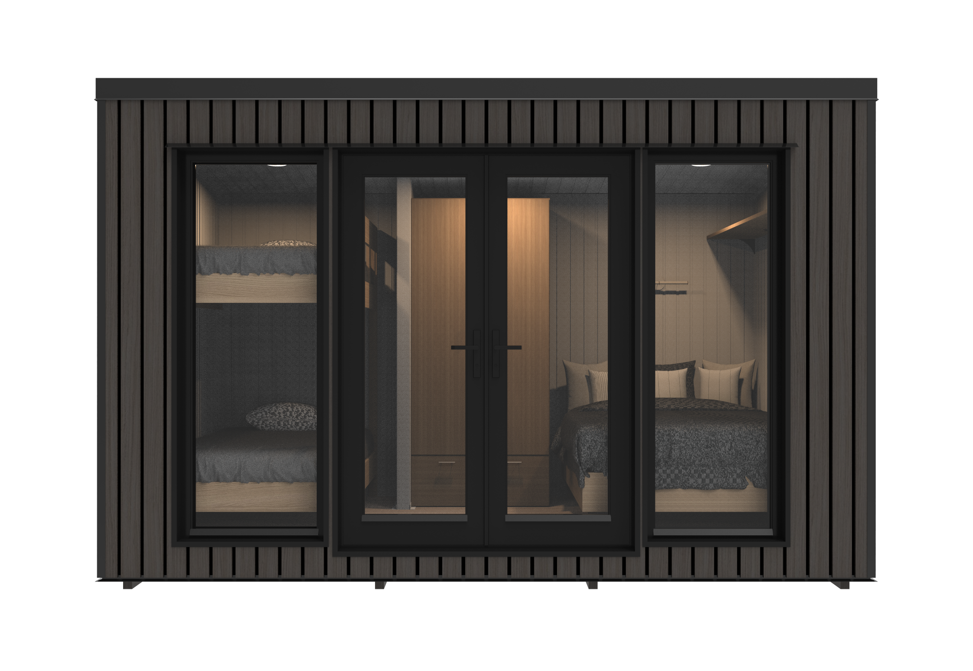 Aspen 7.12 m² Mo-House - 2.3 × 3.9 m Insulated Backyard Room