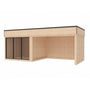Vista 21.4 m² Open Backyard Studio - DIY Cube 3×3 + 3×4 m