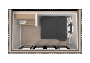 Aspen 7.12 m² Mo-House - 2.3 × 3.9 m Insulated Backyard Room