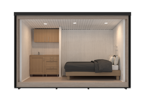 Aspen 7.12 m² Mo-House - 2.3 × 3.9 m Insulated Backyard Room