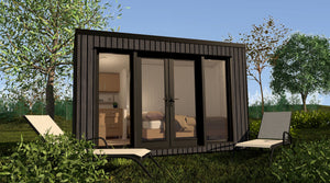 Aspen 7.12 m² Mo-House - 2.3 × 3.9 m Insulated Backyard Room