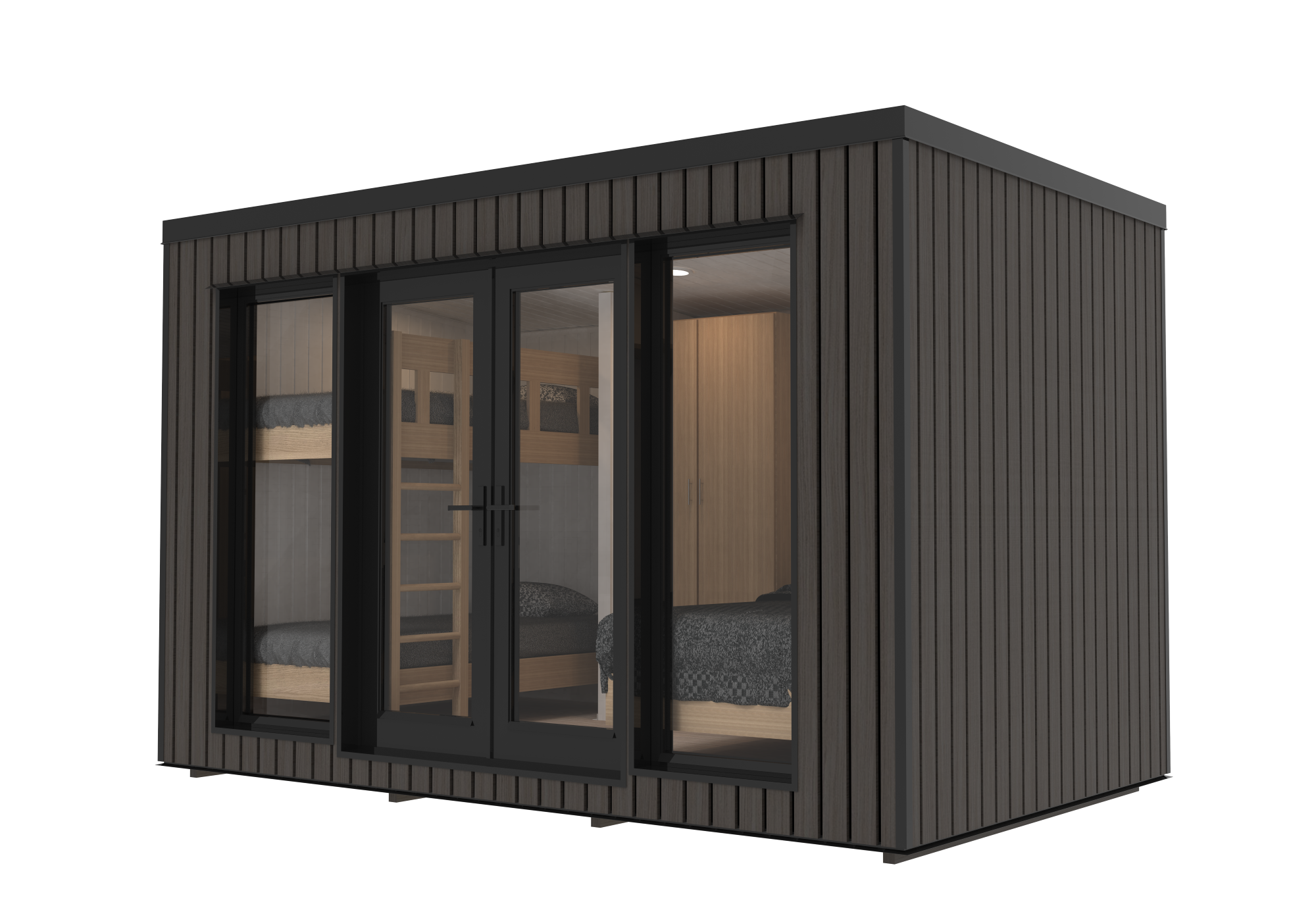 Aspen 7.12 m² Mo-House - 2.3 × 3.9 m Insulated Backyard Room