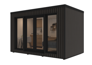 Aspen 7.12 m² Mo-House - 2.3 × 3.9 m Insulated Backyard Room
