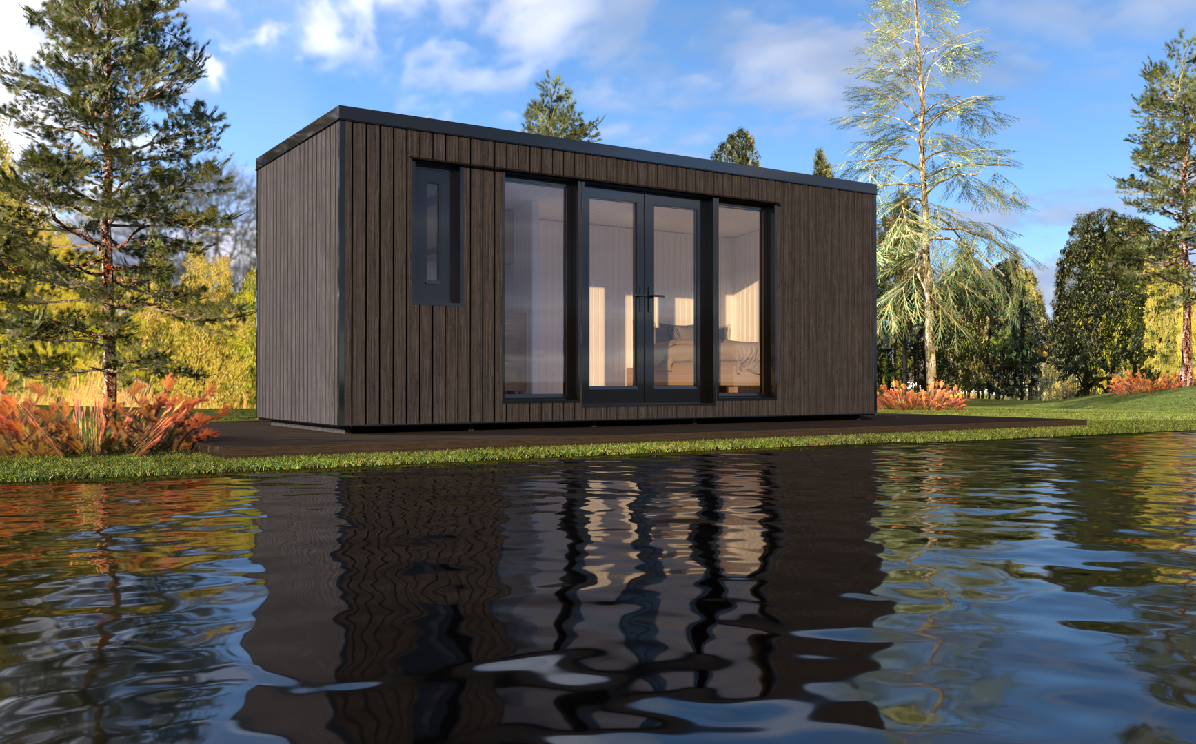Aspen 11.4 m² Mo-house - 2.3 × 6.0 m Insulated Backyard Room