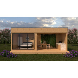 Vista 21.4 m² Open Backyard Studio - DIY Cube 3×3 + 3×4 m