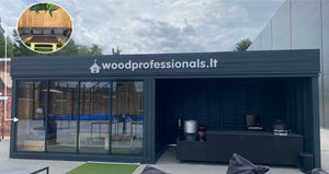 Vista 24.4 m² Open Backyard Studio - DIY Cube 3×4 + 3×4 m
