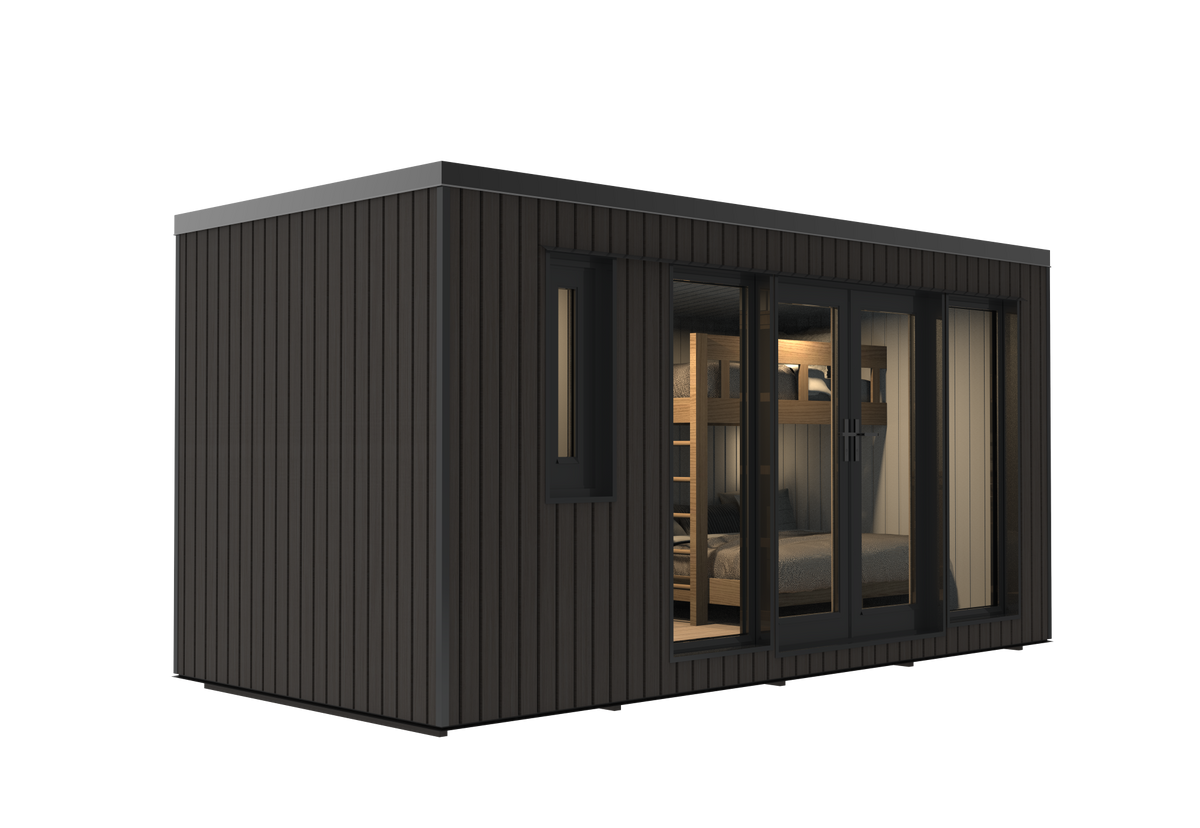 Aspen 9.19 m² Mo-House - 2.3 × 4.9 m Insulated Backyard Room