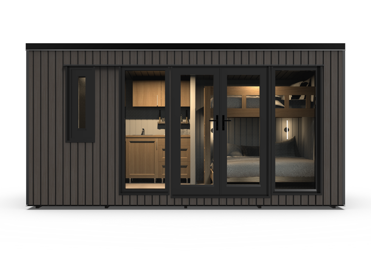 Aspen 9.19 m² Mo-House - 2.3 × 4.9 m Insulated Backyard Room