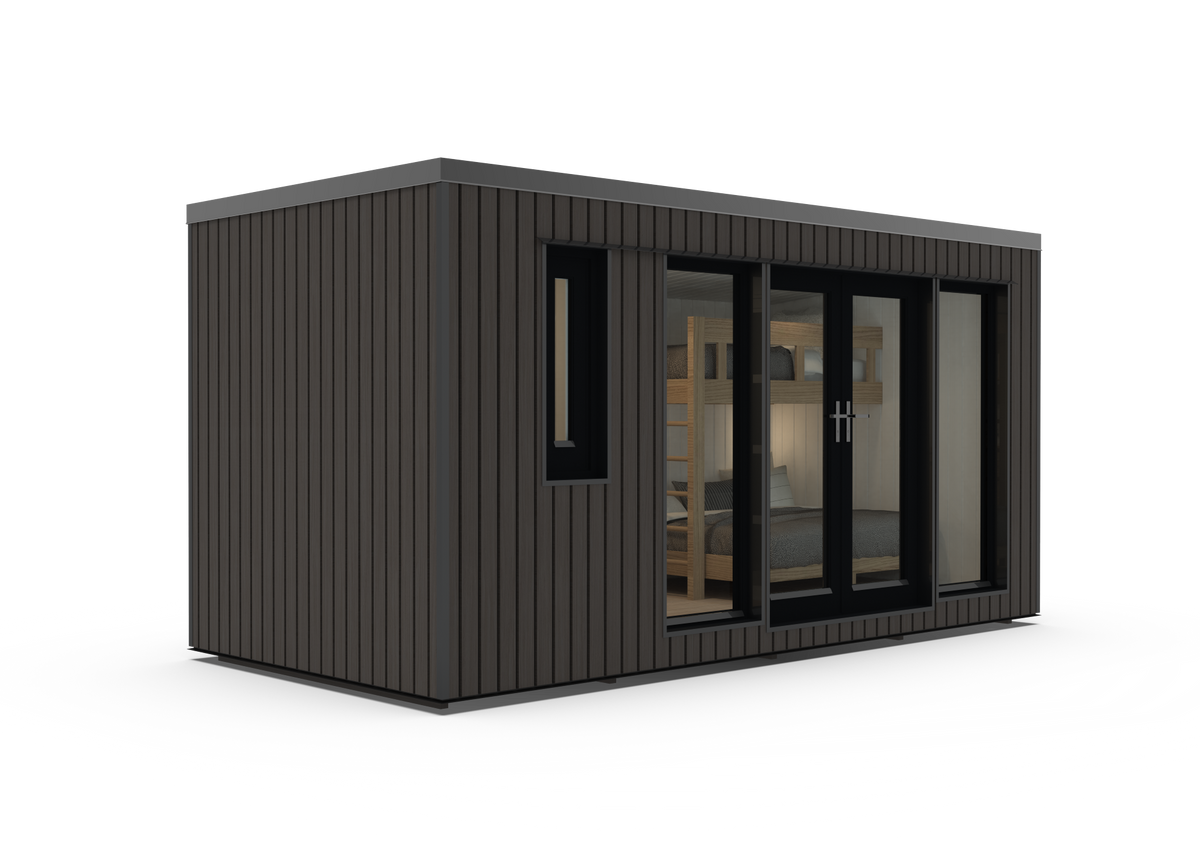 Aspen 9.19 m² Mo-House - 2.3 × 4.9 m Insulated Backyard Room