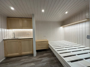 Aspen 7.12 m² Mo-House - 2.3 × 3.9 m Insulated Backyard Room