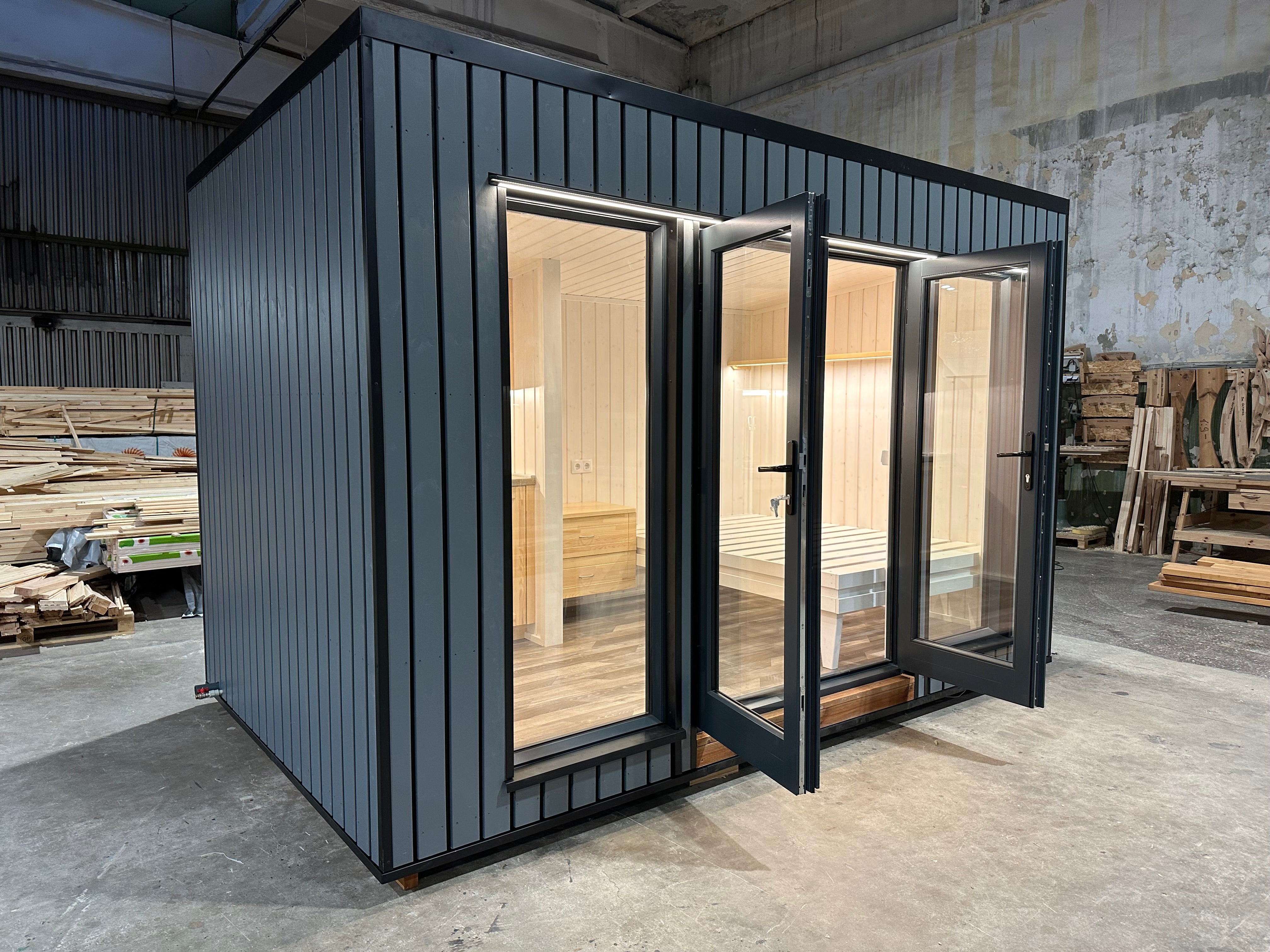 Aspen 7.12 m² Mo-House - 2.3 × 3.9 m Insulated Backyard Room