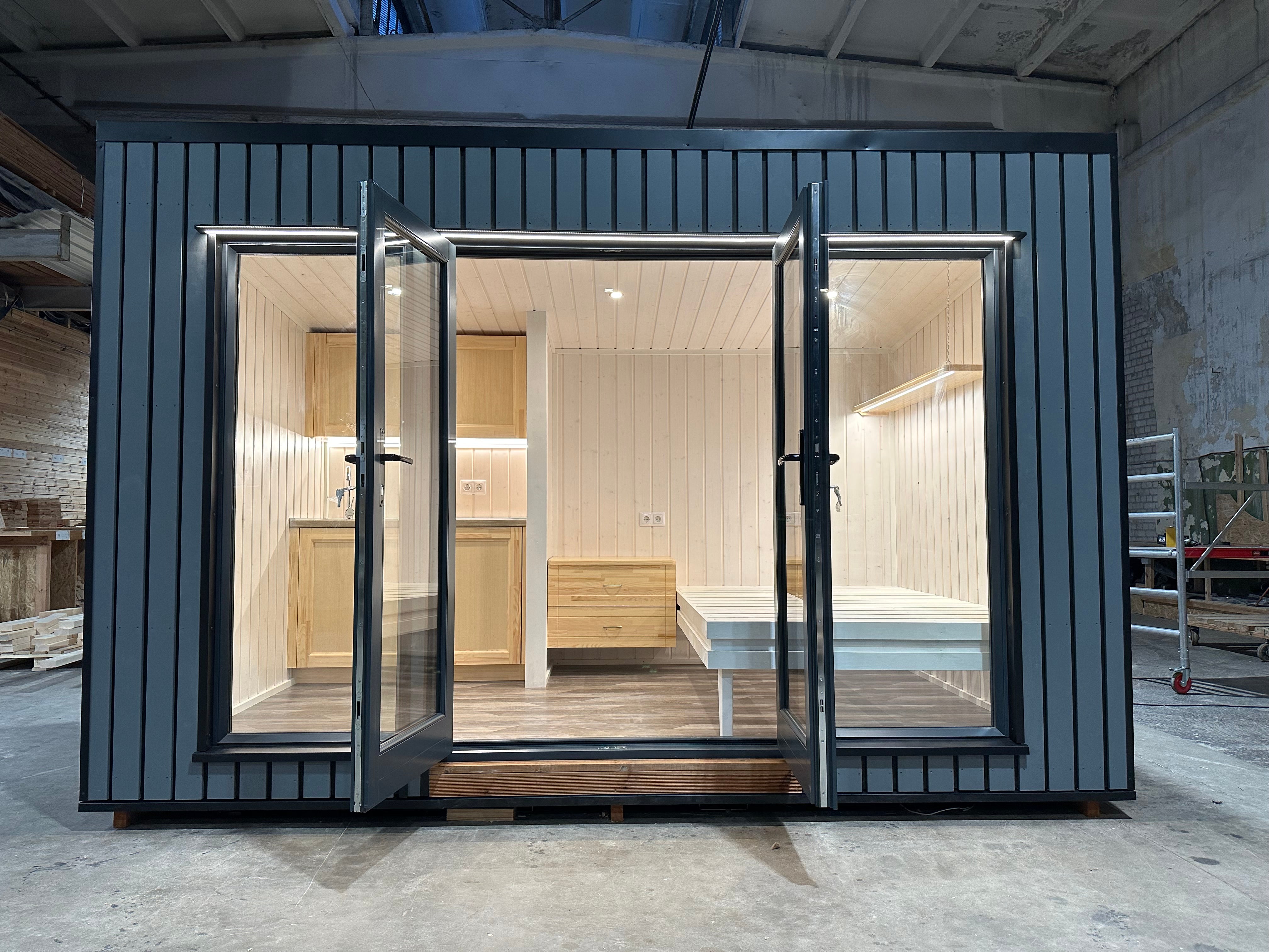 Aspen 7.12 m² Mo-House - 2.3 × 3.9 m Insulated Backyard Room