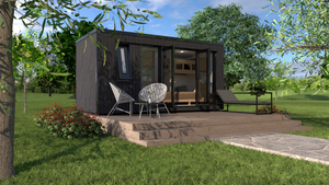 Aspen 9.19 m² Mo-House - 2.3 × 4.9 m Insulated Backyard Room