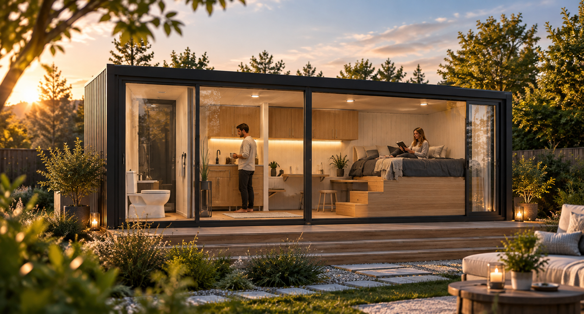 Modular outdoor house
